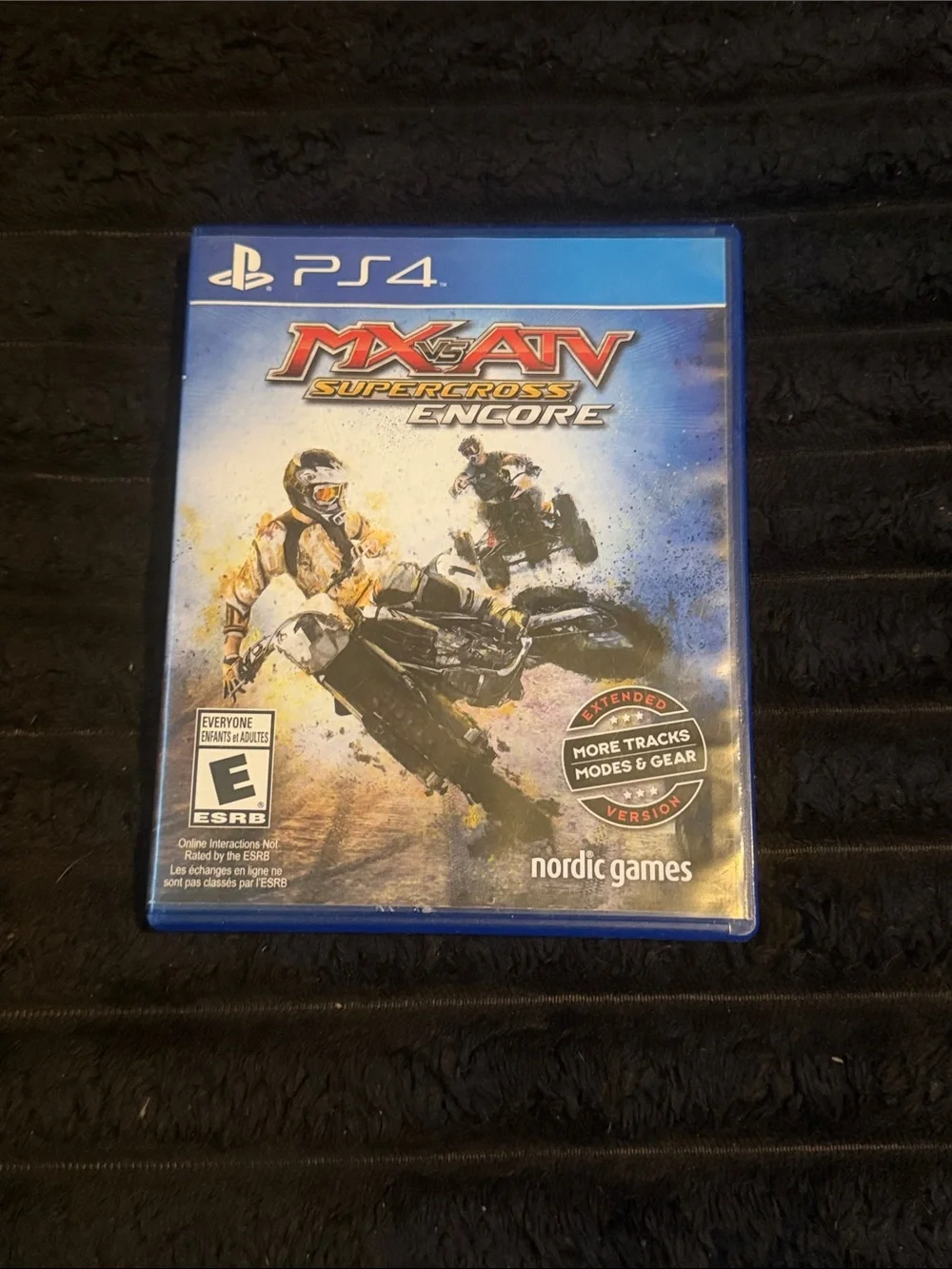 Sony PS4 MX vs ATV Supercross Encore Video Game - Blue